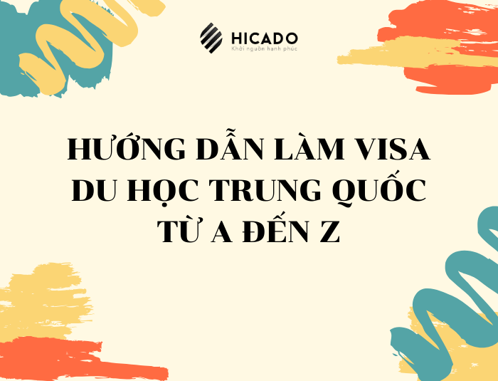 Xin visa du học Trung Quốc
