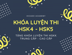 Khóa luyện thi HSK tại Hicado
