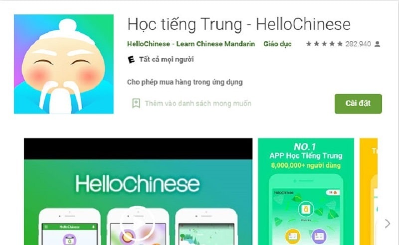 App Hellochinese